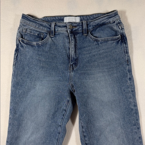 Womens Vervet Blue Straight Leg Jeans size 29 Stretchy - Picture 5 of 13